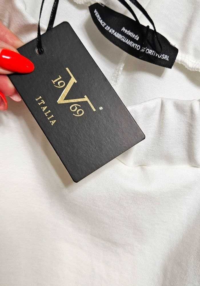 Шикарная белая длинная юбка Versace 19.69 с карманами, р. XL