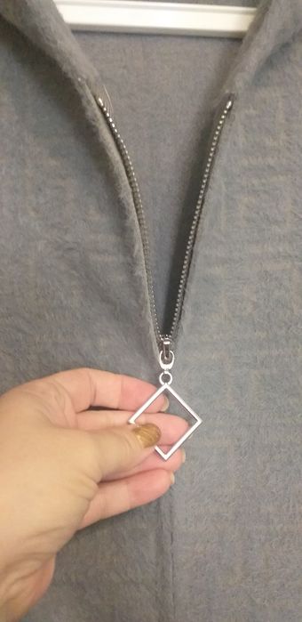 Kurtka płaszcz alpaka wzór versace szara nowa M 38 L 40 XL 42 XXL 44