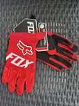Rekawiczki na rower rowerowe mtb cross czerwone Red Fox