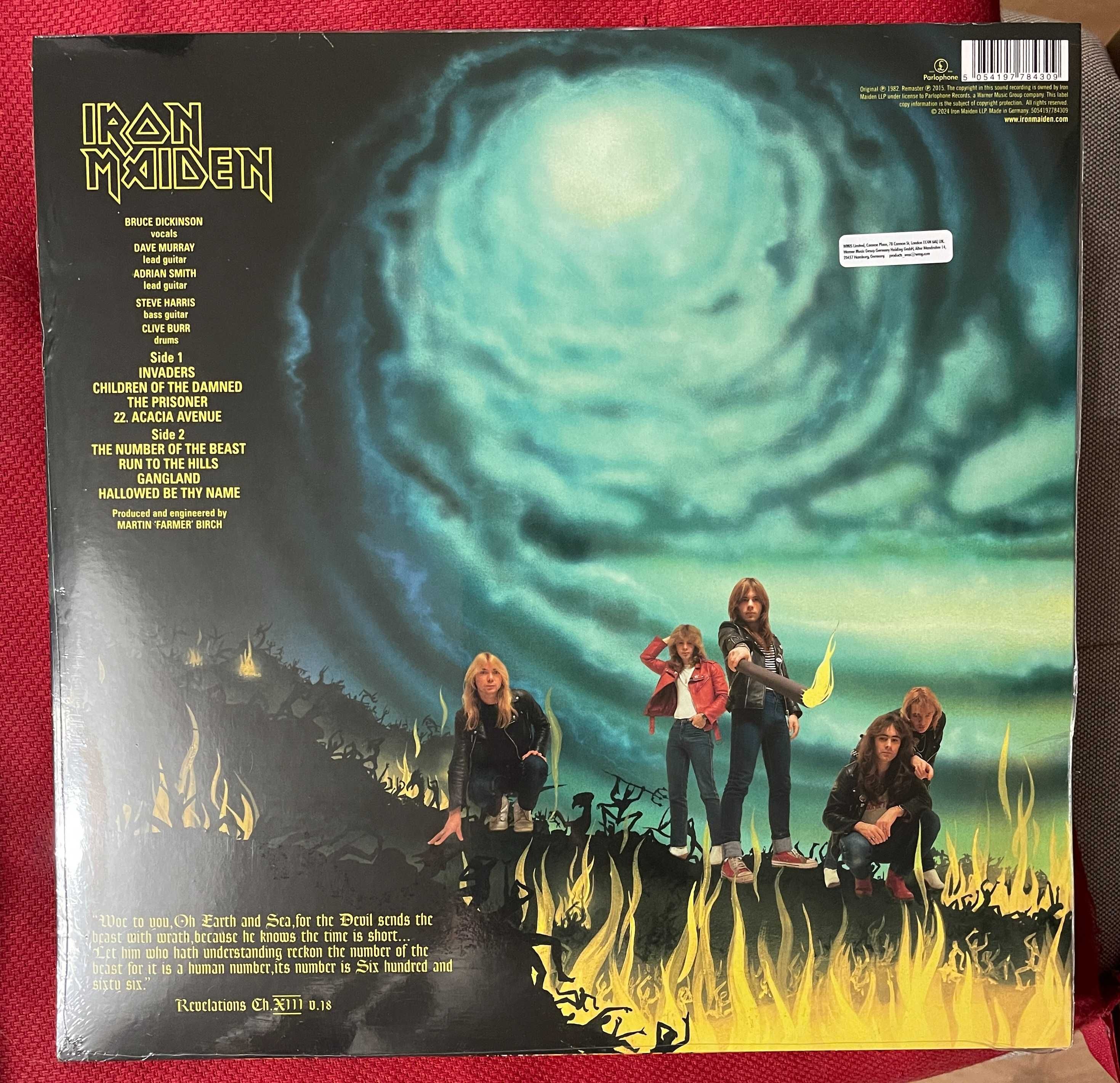 LP Iron Maiden - The Number Of The Beast