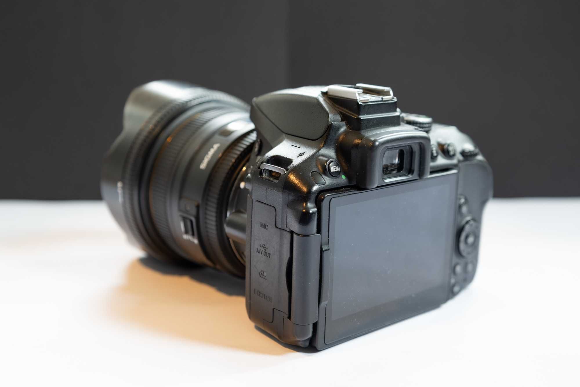 NIKON D5300 ZESTAW aparat lustrzanka Stan Bardzo Dobry