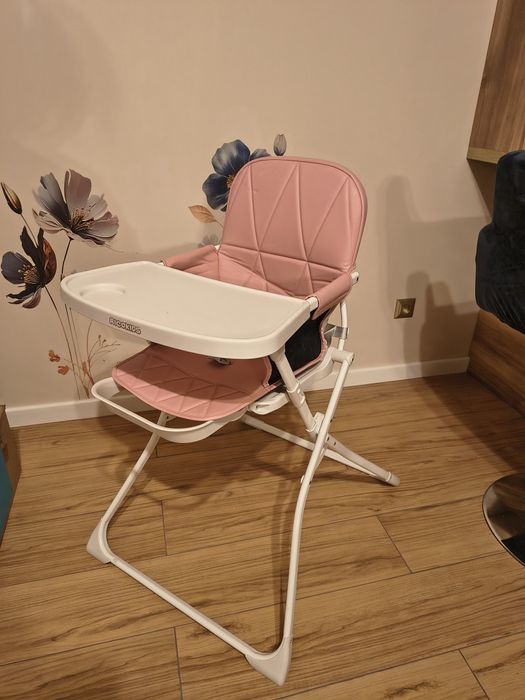 Krzesełko do karmienia Ricokids różowe