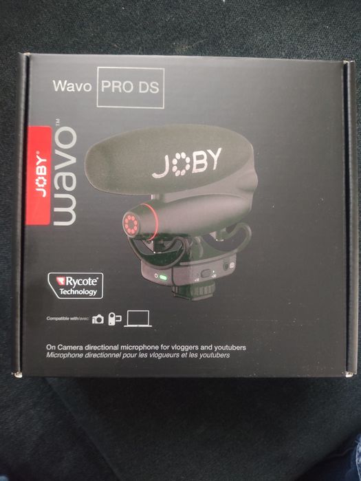 JOBY Wavo PRO DS, mikrofon kierunkowy na aparat / do vloga
