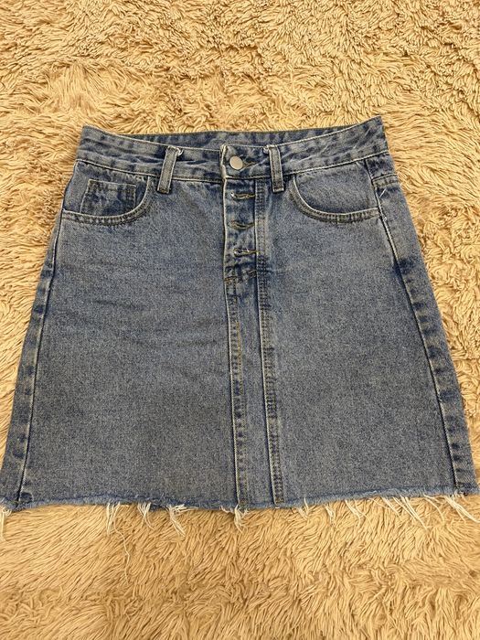 Джинсова юбка жіноча