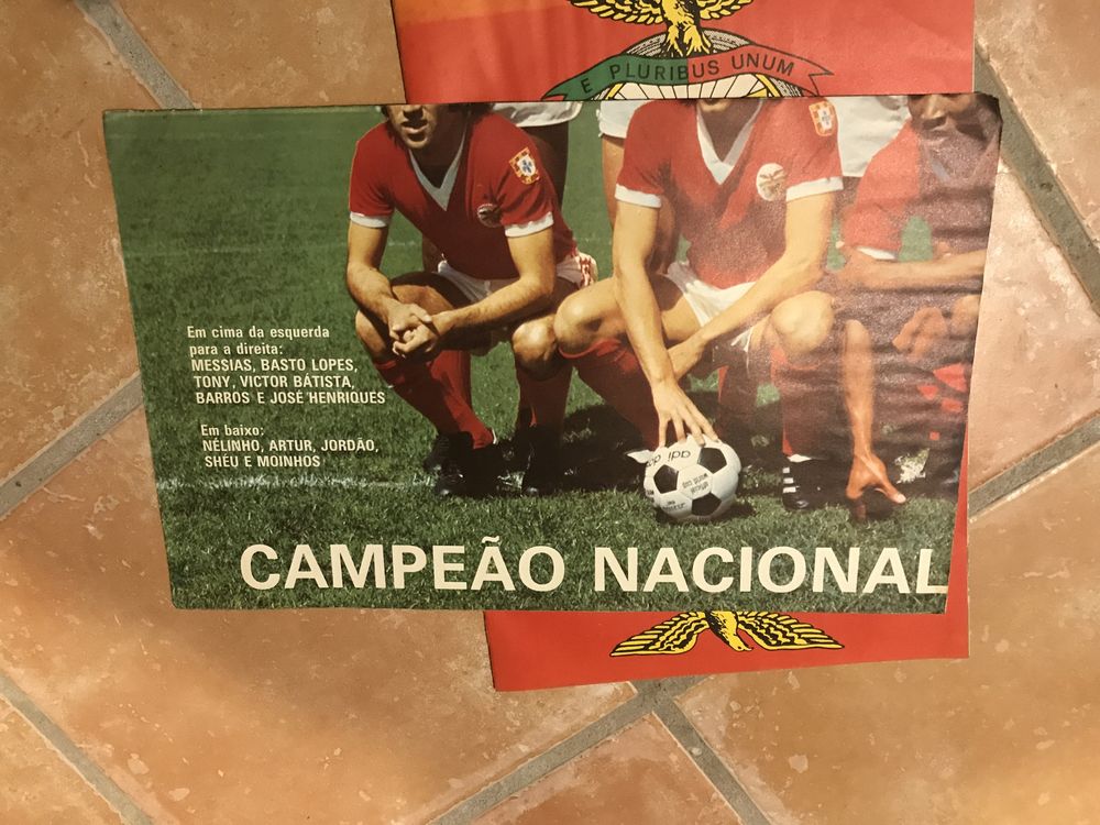 Revista Benfica Campeão Nacional 1975/76