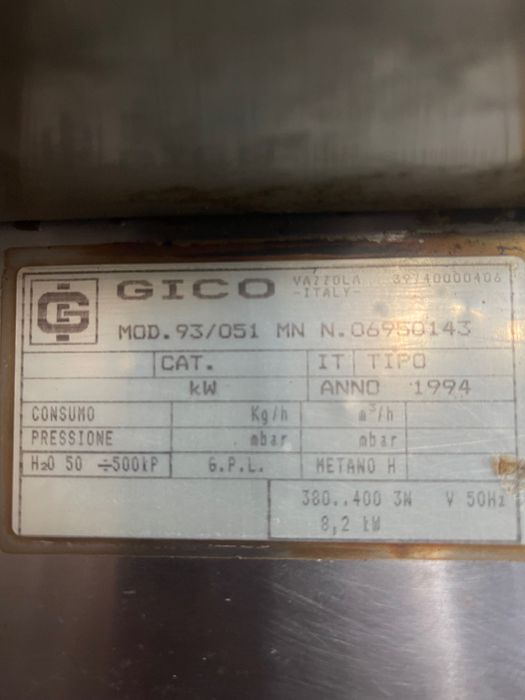 Piec konwekcyjny GICO 8,2 KW