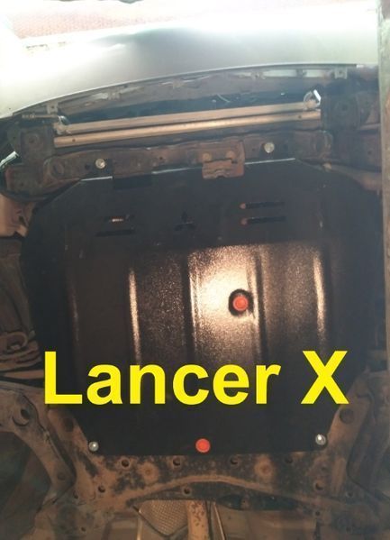 Защита двигателя ДНІПРО Mitsubishi Lancer Outlander ASX Захист двигуна