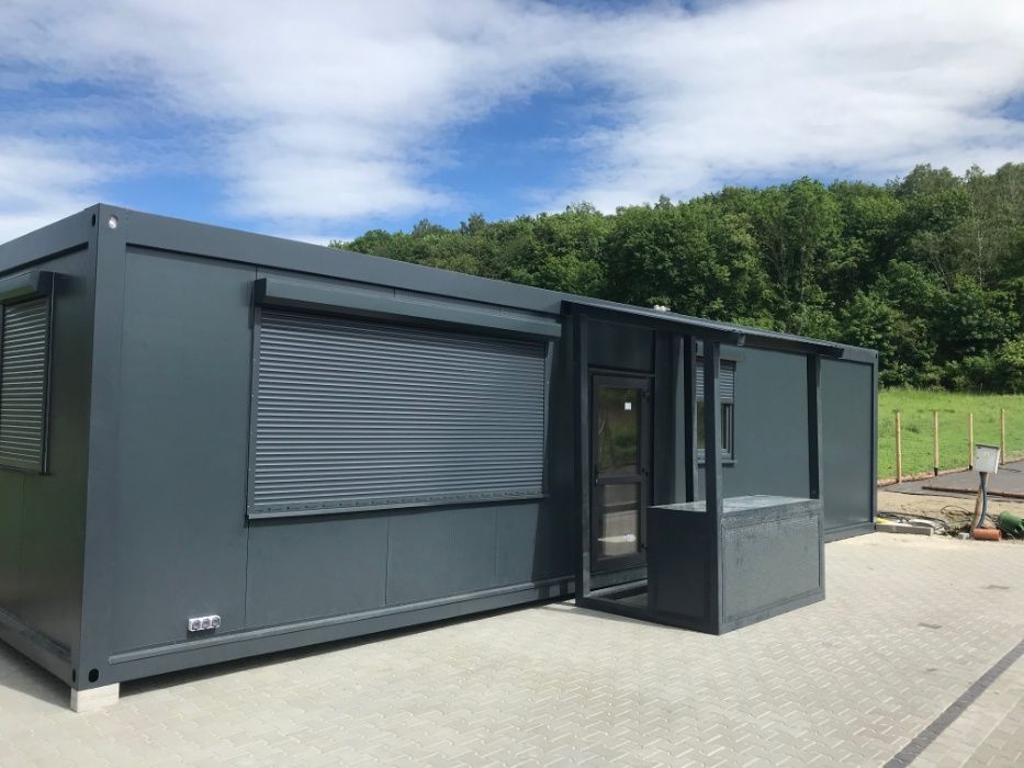 Kontener Biurowy Socjalny PRODUCENT Magazynowy Budowlany Letniskowy WC