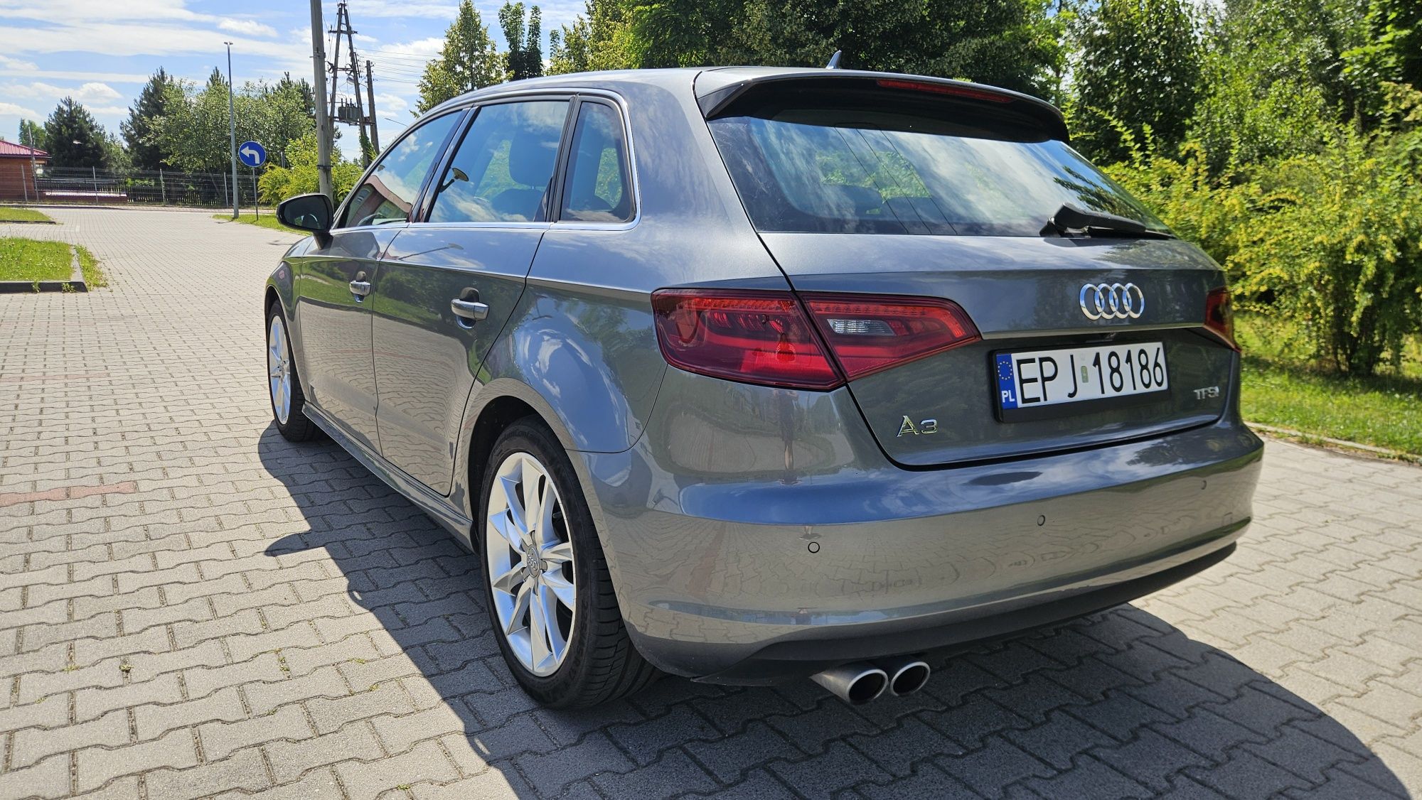 Audi A3 8v hatchback 1.4 benzyna 122 KM 13r. Bogate wyposażenie LEDY