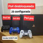 Ps4 destravada 9.00 ou 11.00