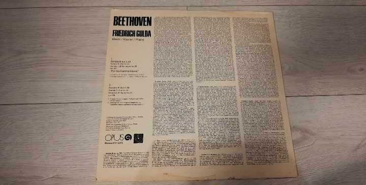 L.v. Beethoven "Sonaty Fortepianowe"-Friedrich Gulda - płyta winylowa