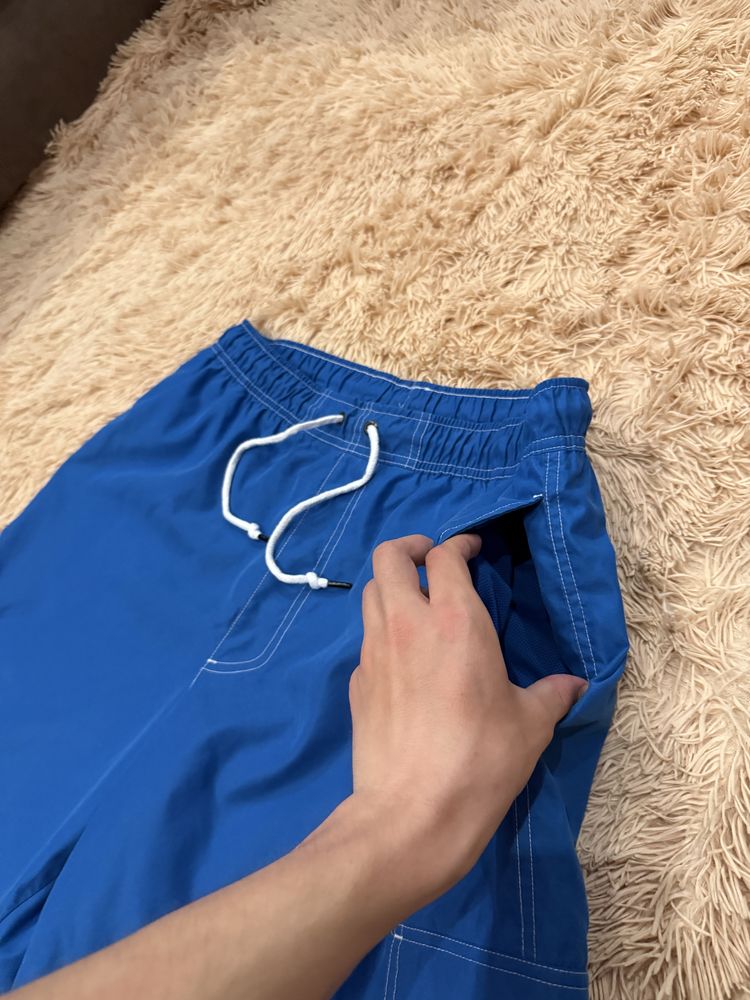 Синие карго шорты nike найк оригинал xl