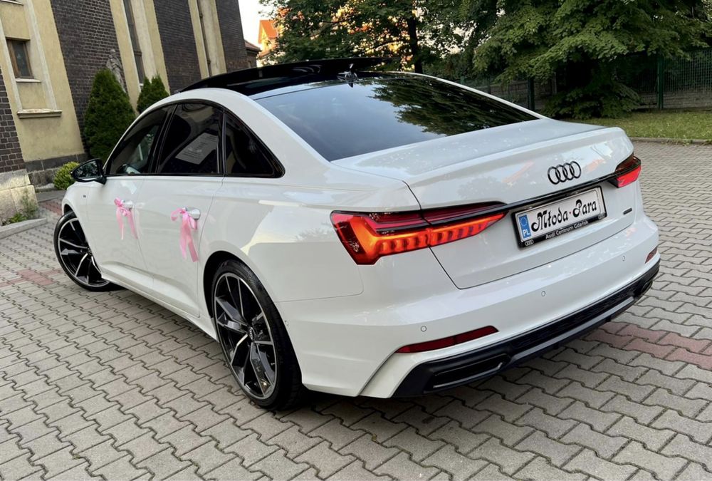 Samochód Auto do ślubu Wynajem Audi a6 c8