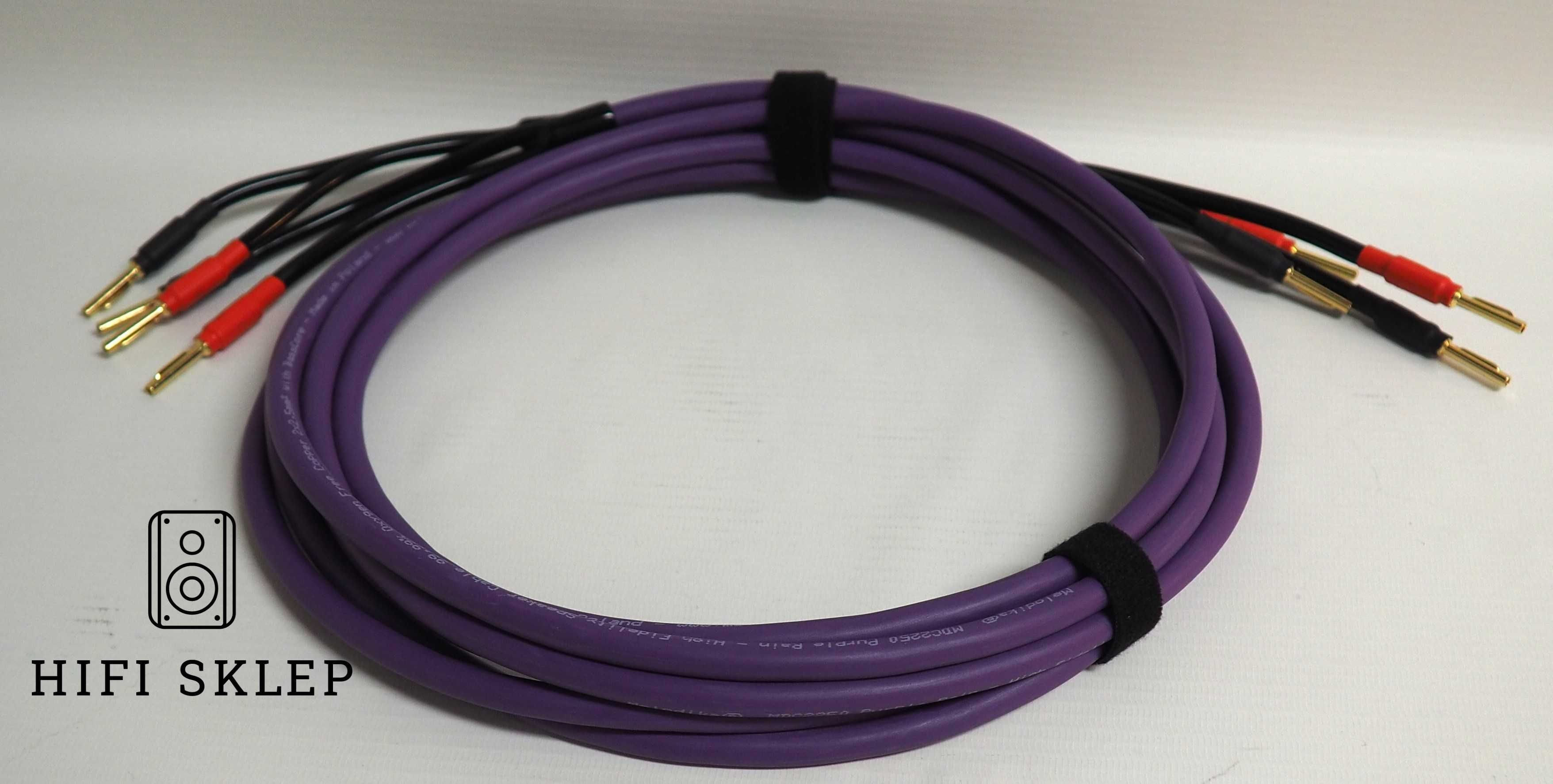 Melodika MDSC2525 /2,5mm2 Kabel głośnikowy 2x3m /konfekcja/Chord