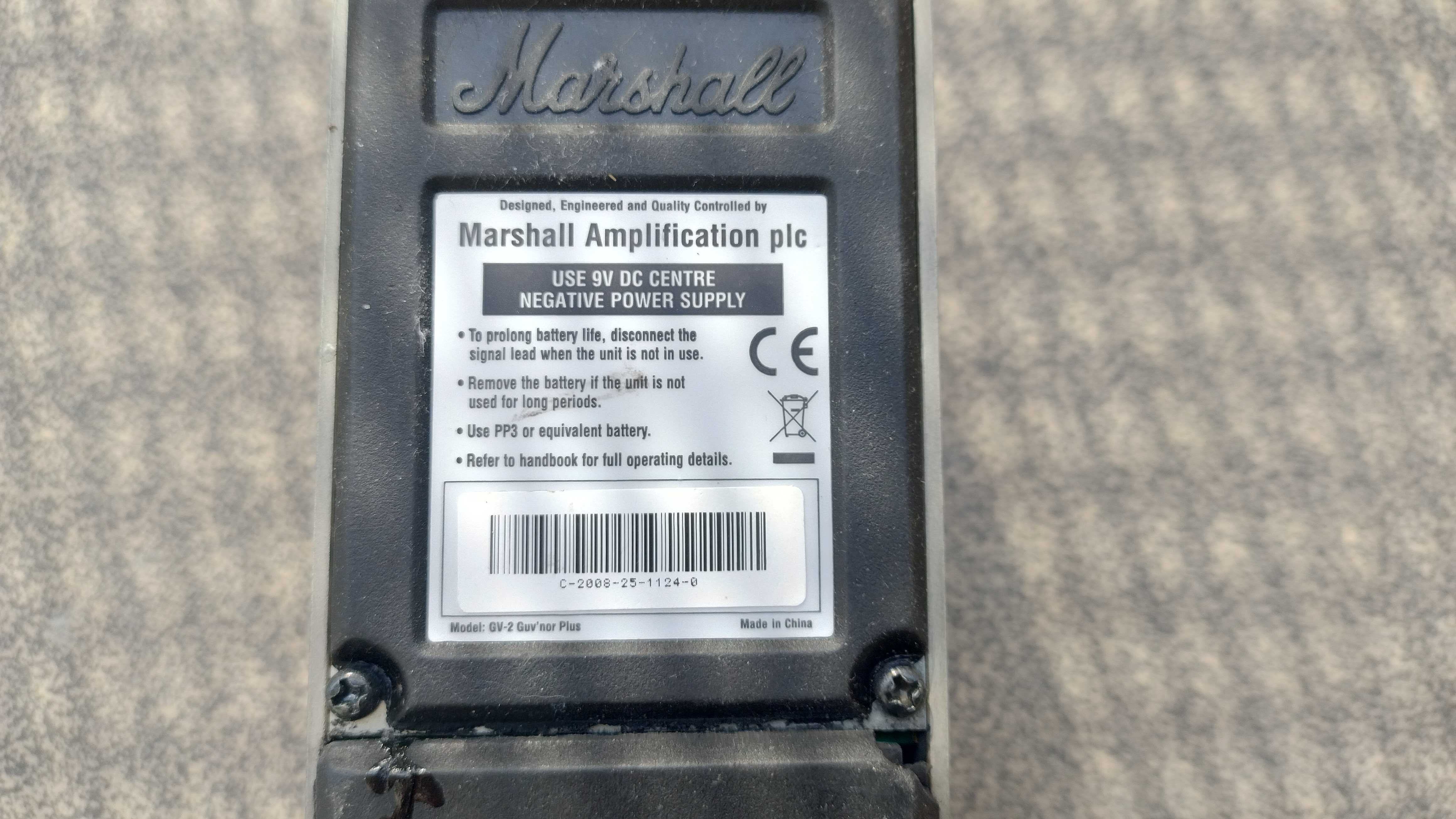 Efekt gitarowy Marshall Guv'nor Plus GV-2
