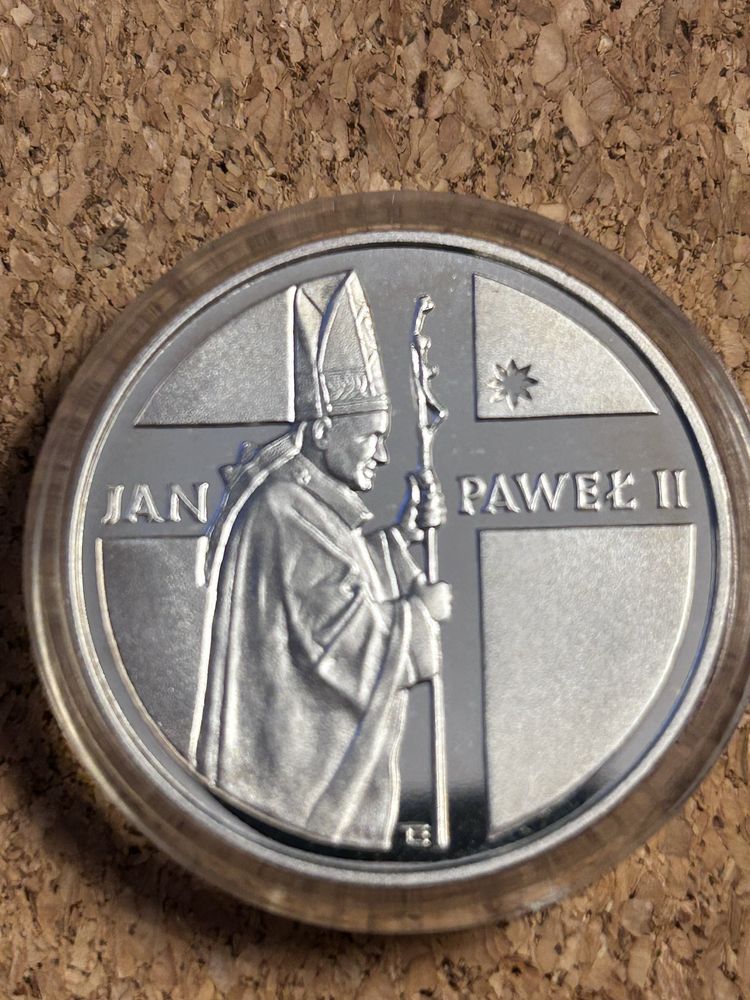 Moneta Jan Paweł II 1989