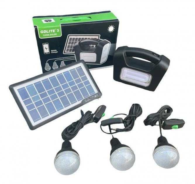 Портативна зарядна станція GD3 30000 м Повер Банк Панель Ліхтарі Лампи