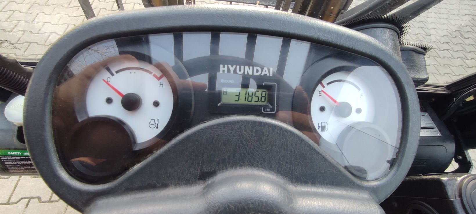 Wózek widłowy Hyundai LPG 15L 7M , 2015, toyota, Linde, nissan, changa