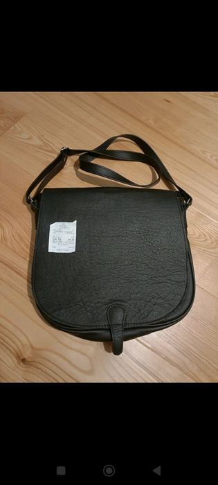 Torebka SKÓRA naturalna, listonoszka