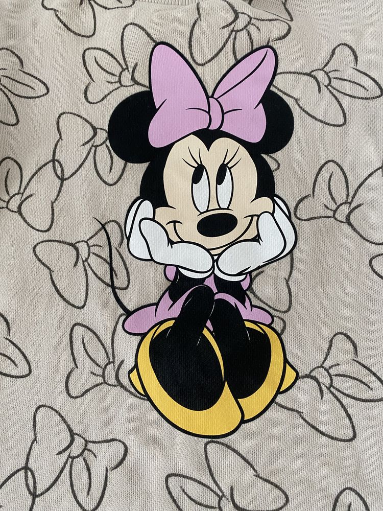 Реглан, кофта, мінні маус, міккі маус, disney, minnie mouse