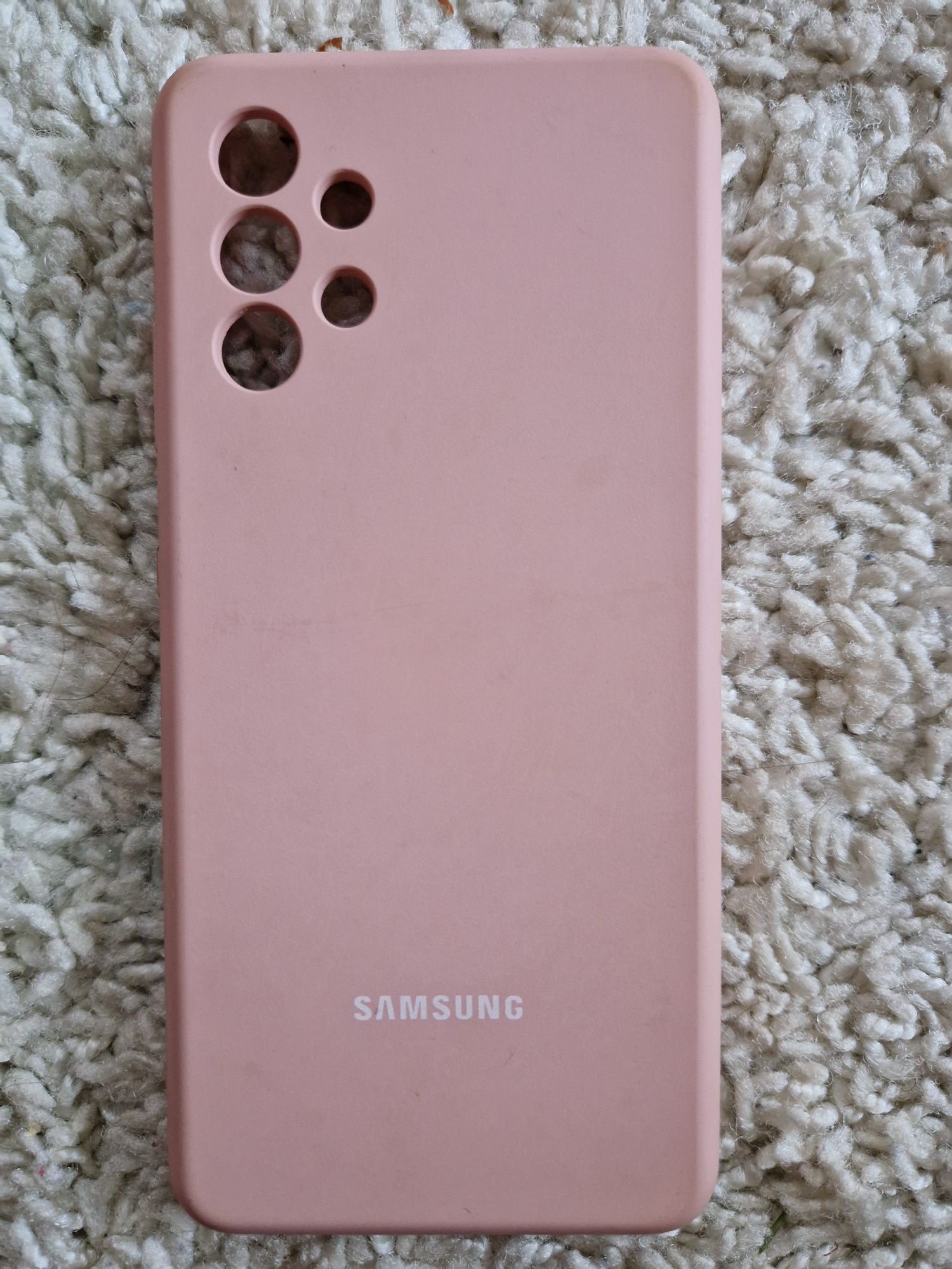 Чохол накладка бампер samsung A32 4g пудра бв