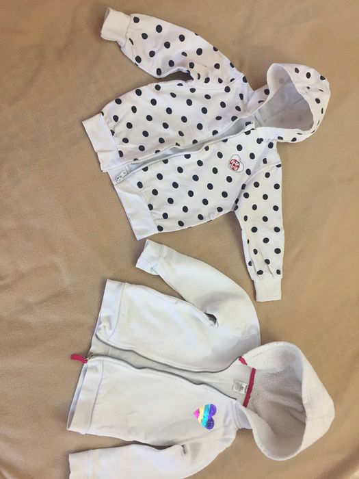 Кофти (толстовки) для дівчинки 3-5 років, довжина 36см, 39см, Carter´s