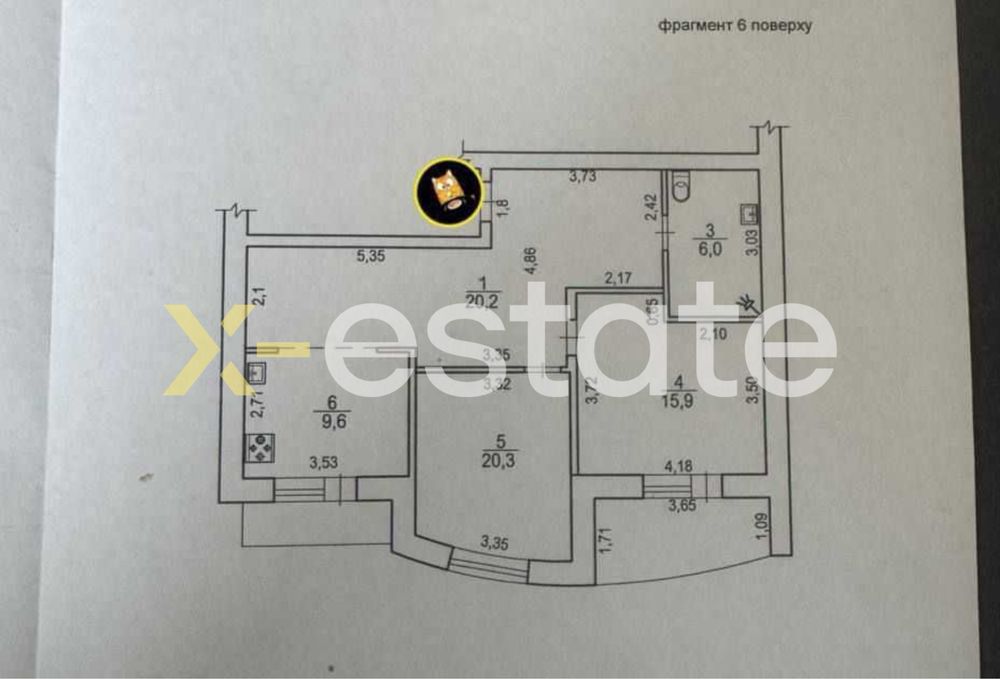 Продаж 2-кімнатна квартира в ЖК «Домініон»