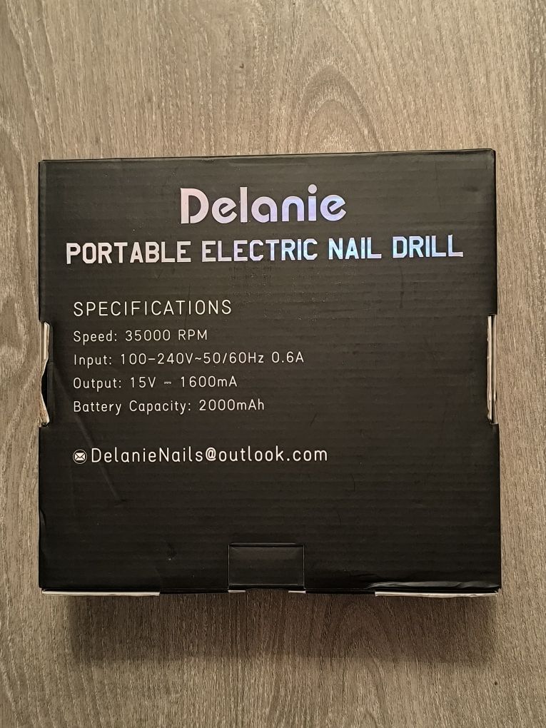 Фрезер для манікюру та педикюру Delanie 35000 RPM, новий.