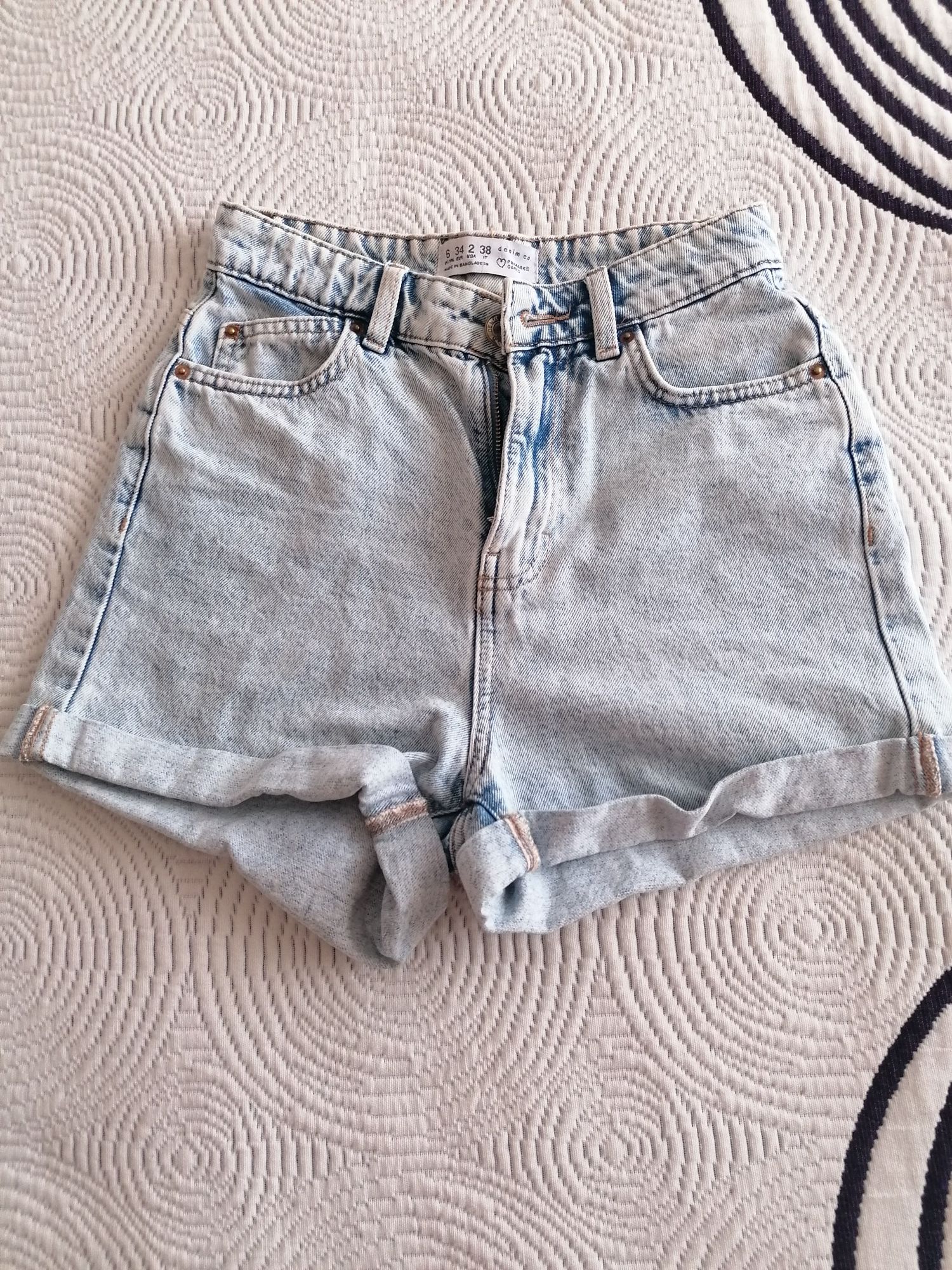 Calções de ganga da primark