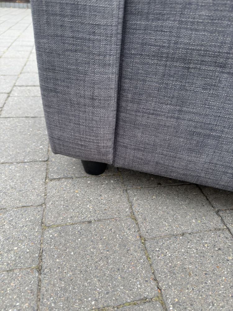 Narożnik z funkcją spania IKEA FRIHETEN ciemnoszary