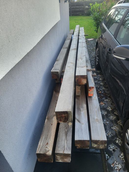 ! Okazja !Drewno sosnowe belki konstrukcyjne-sosna