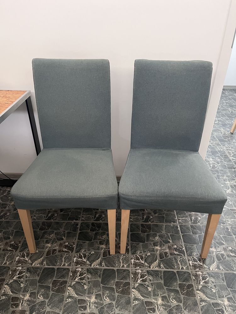 2 krzesla do jadalni ikea henriksdal