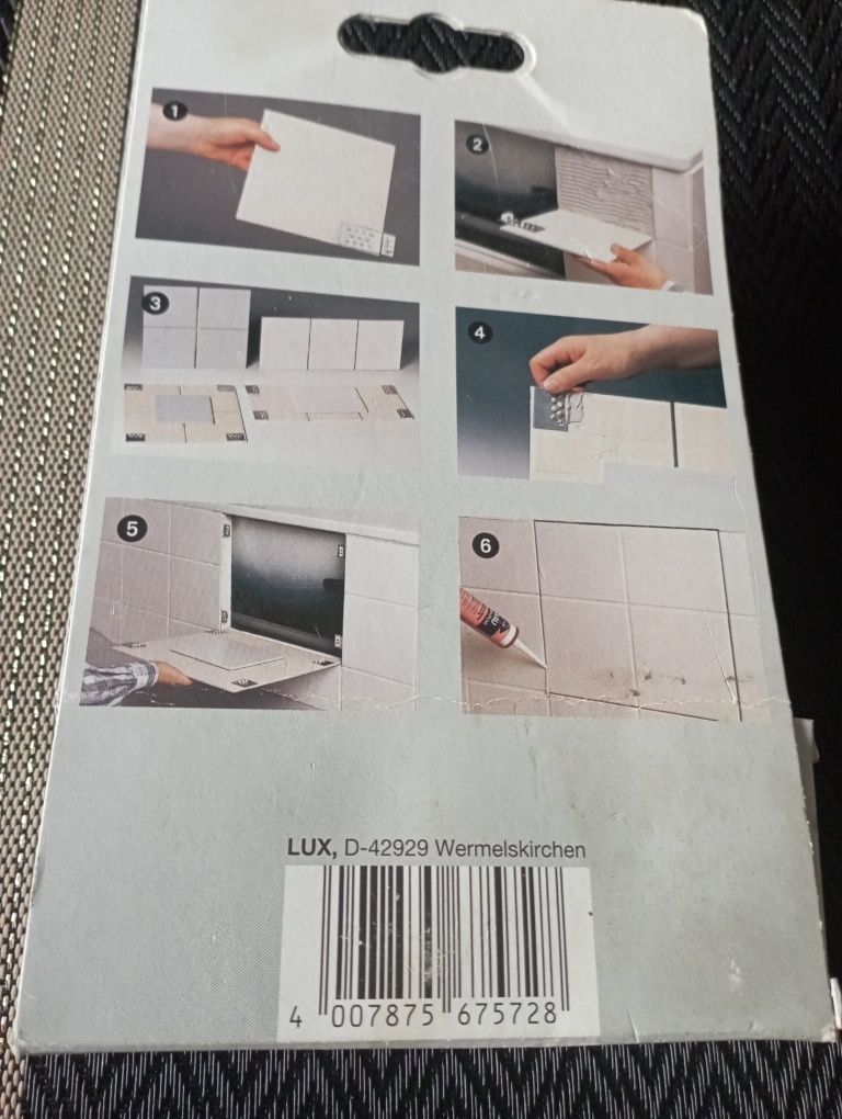 Lux Tools Uchwyt Do Glazury Z Magnesem 4 Sztuki 567 572  ocynkowane