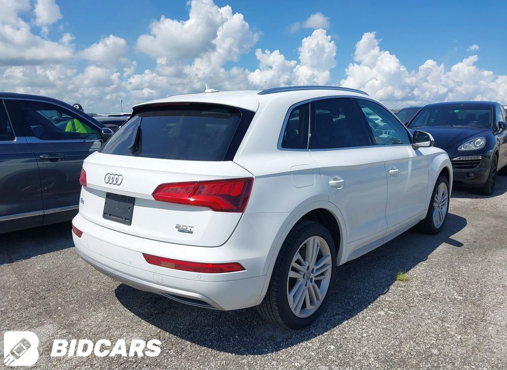Бампер Audi Q5 80A FY задній в зборі Оригінал Разборка Ку5 80а