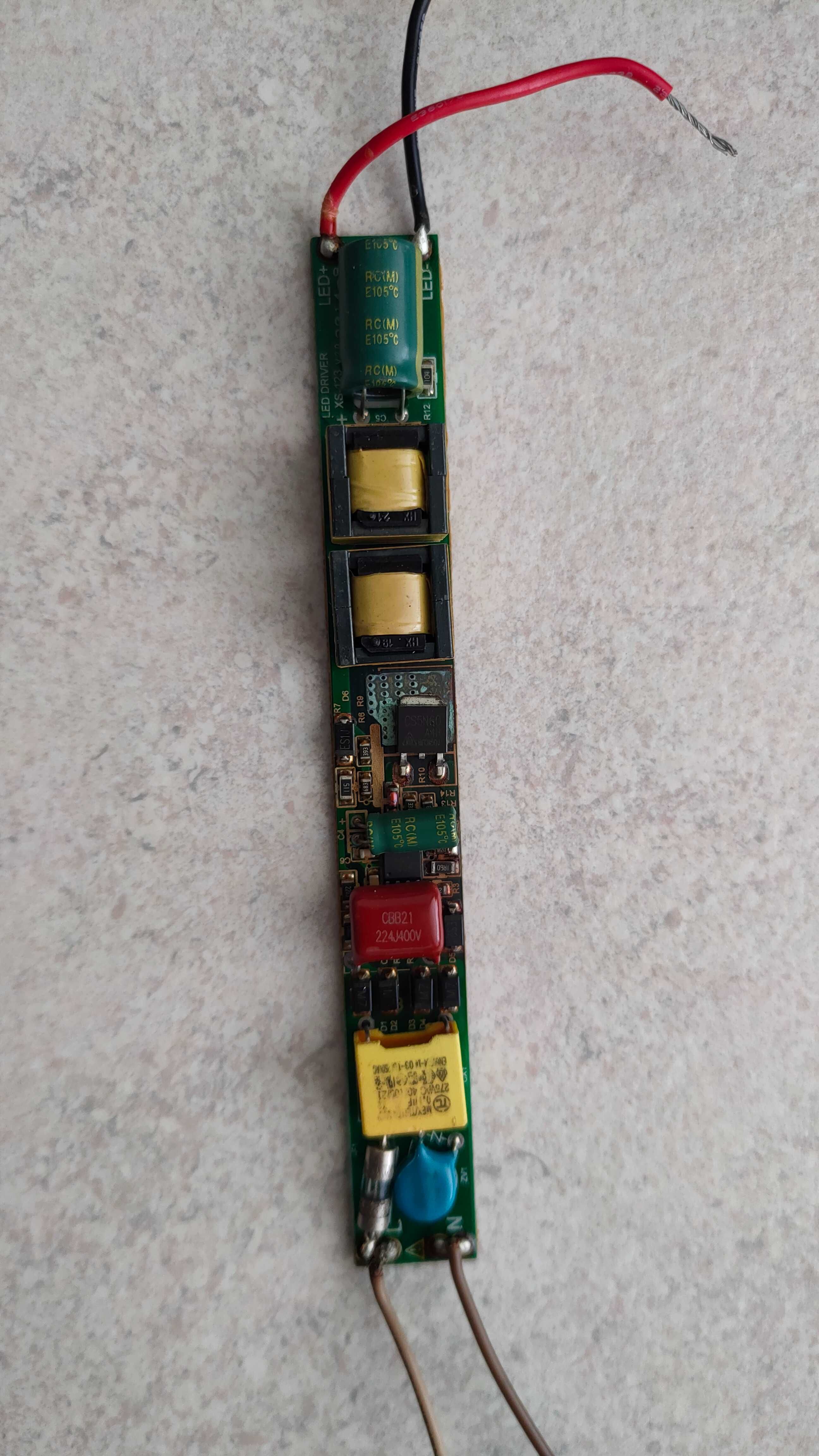 zasilacz stabilizator Led świetlówka