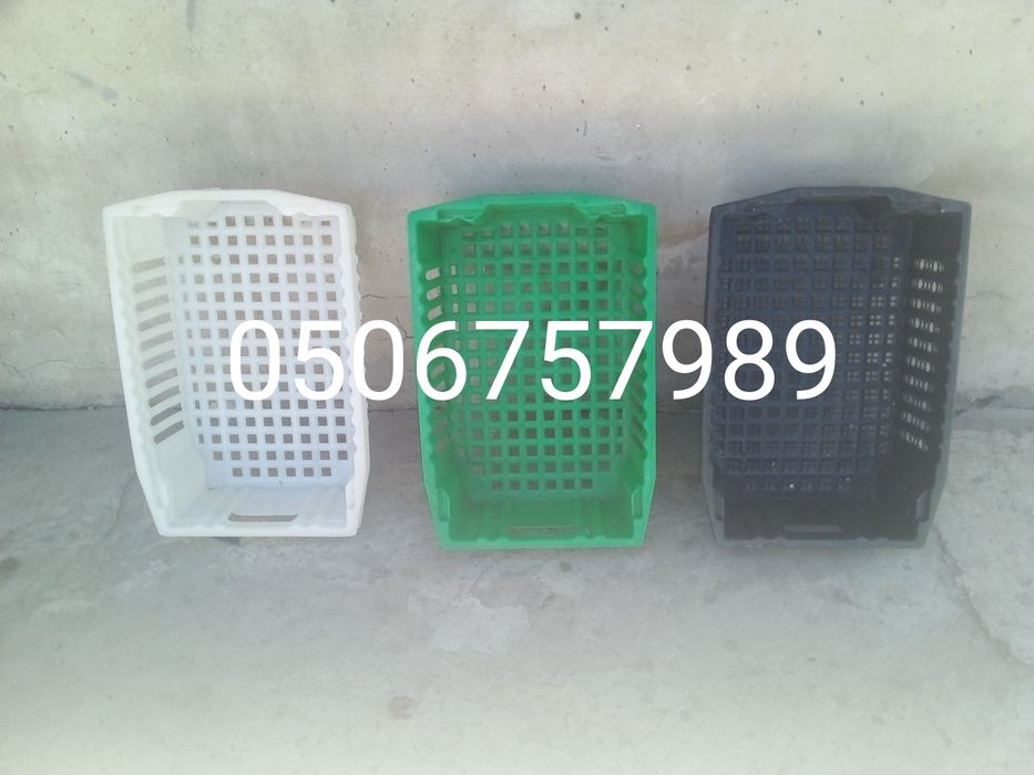 Ящики пластиковые конусные 600*400*180 мармидки пищевые перфорированны