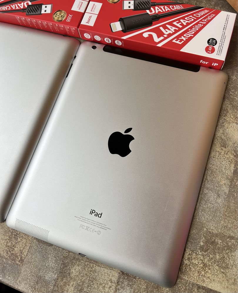 iPad 4 64gb Wi-fi + Новий зарядний кабель та Стилус в Подарунок
