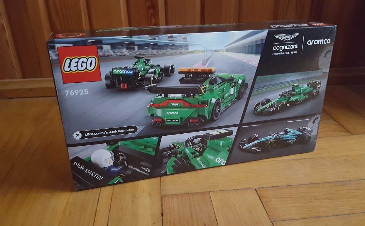 LEGO 76925 Speed Ch. - Samochód bezpieczeństwa Aston Martin i AMR23