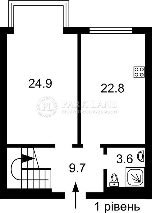 Продаж 3 кімн кв 119 кв.м ЖК Грінвіль Парк Greenville Park Поділ