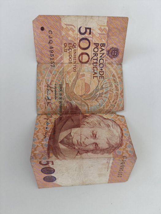 Nota 500 escudos 1994