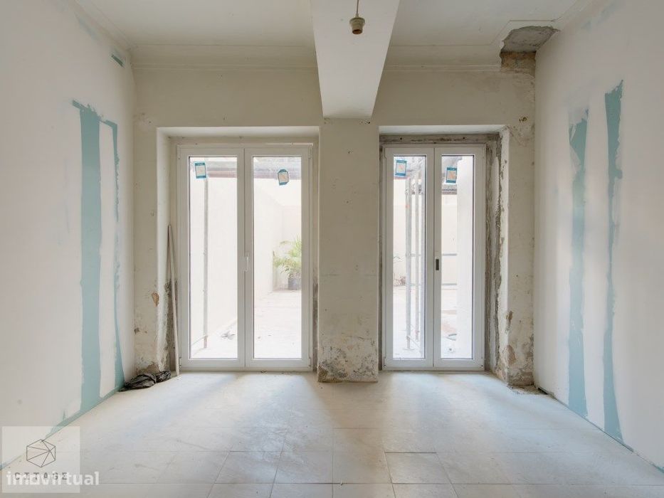 Apartamento T1 com jardim Amoreiras