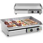 grill elektryczny z wysokim rantem szer. 75cm