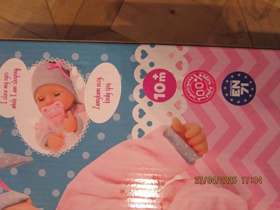 LALKA SMIKI, interaktywna lalka bobas z dźwiękiem