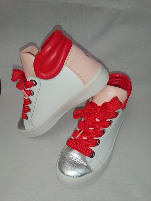 Женские кроссовки хайтопы Skechers Hi-Lite-Block Popper