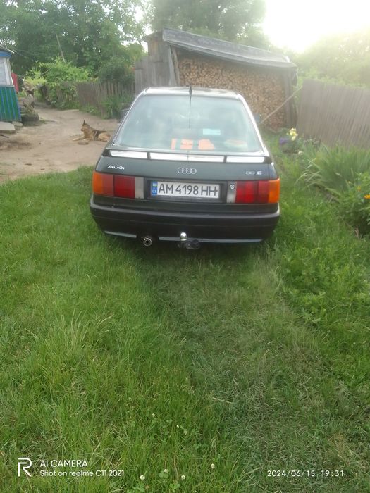 Продам авто АУДІ 80б3  1989р. Газ-бензин