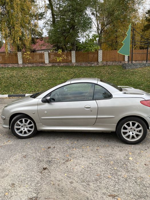 Кабріолет peugeot 206cc
