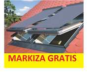 3-SZYBOWE Okna dachowe PCV 55x78 66x118 78x118 78x140 + MARKIZA GRATIS
