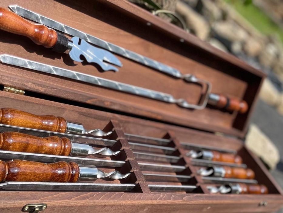 Подарунковий набір для чоловіка , шампур