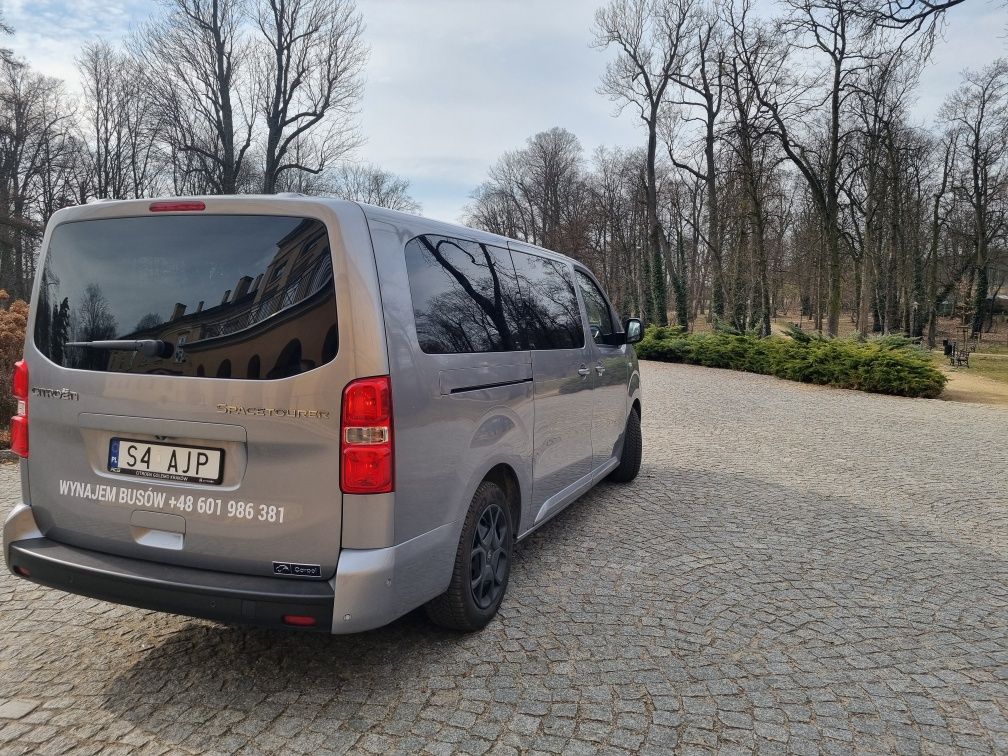 Wynajem Busów 9 osobowych  2025r 2L Citroen SpaceTourer 180 koni  Auto