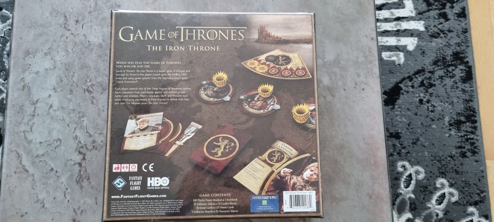 Game of Thrones - The Iron Throne - Gra planszowa Nowa Folia